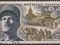 France - 1969 - Characters - 45+10 ¢ - Multicolor - France, Battle, La Madeleine - Scott B432 - General Jacques Leclerc Battle The Liberation of Paris Madeleine - 0